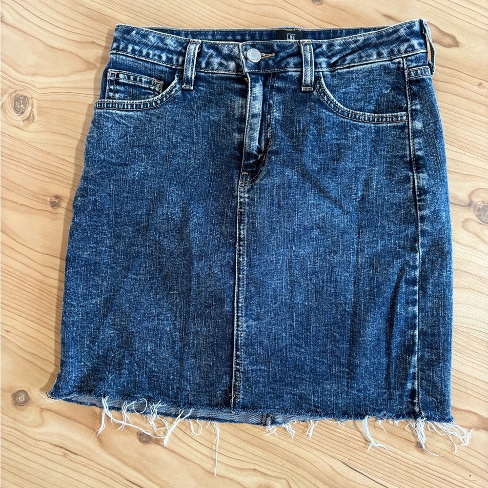 Denim Mini Skirt